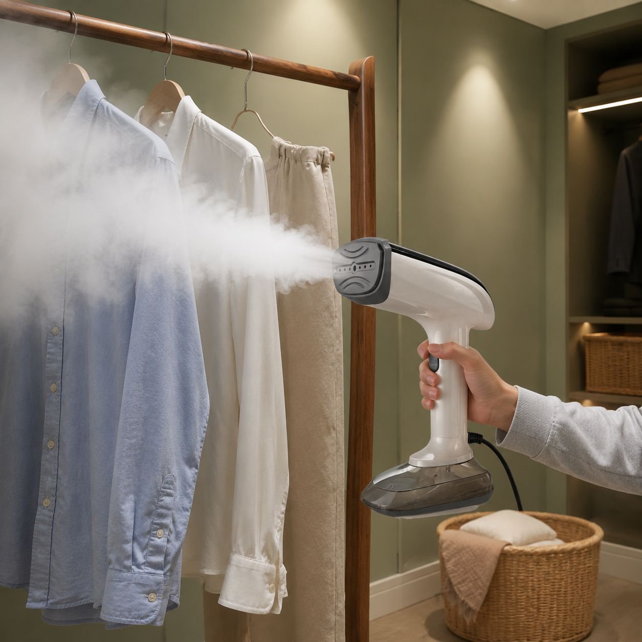 Steam iron clothing steamer [one set of three functions 25 minutes continuous steam] handheld iron 1