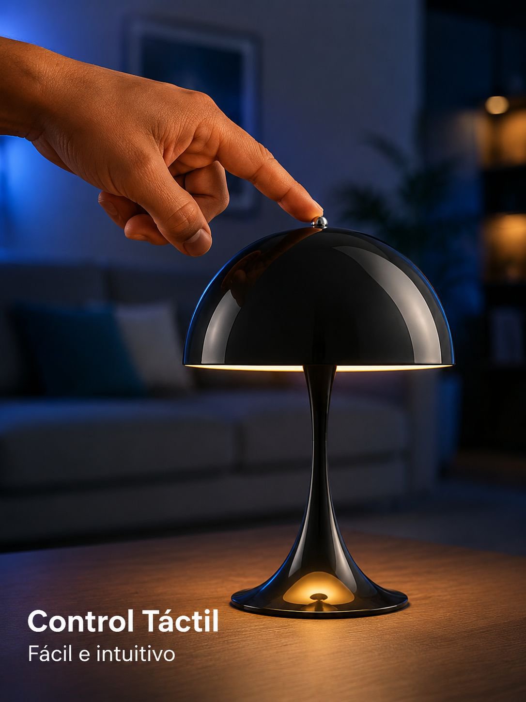 Lámpara de mesa moderna decorativa