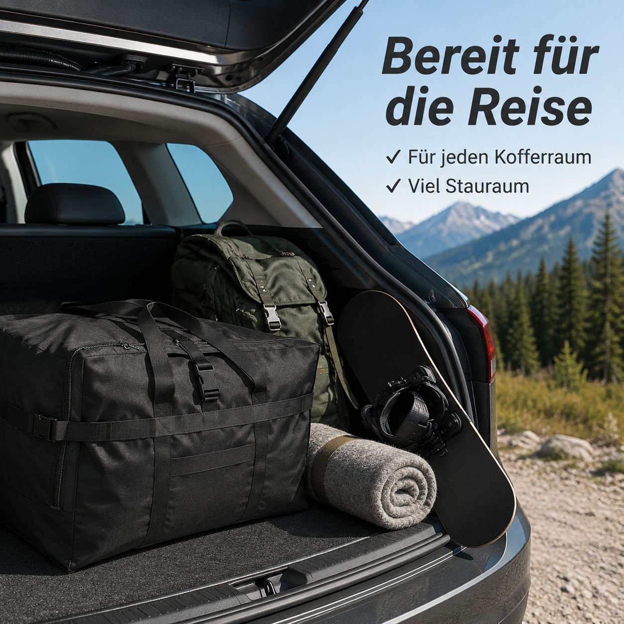 Verstärkte Oxford-Stofftasche