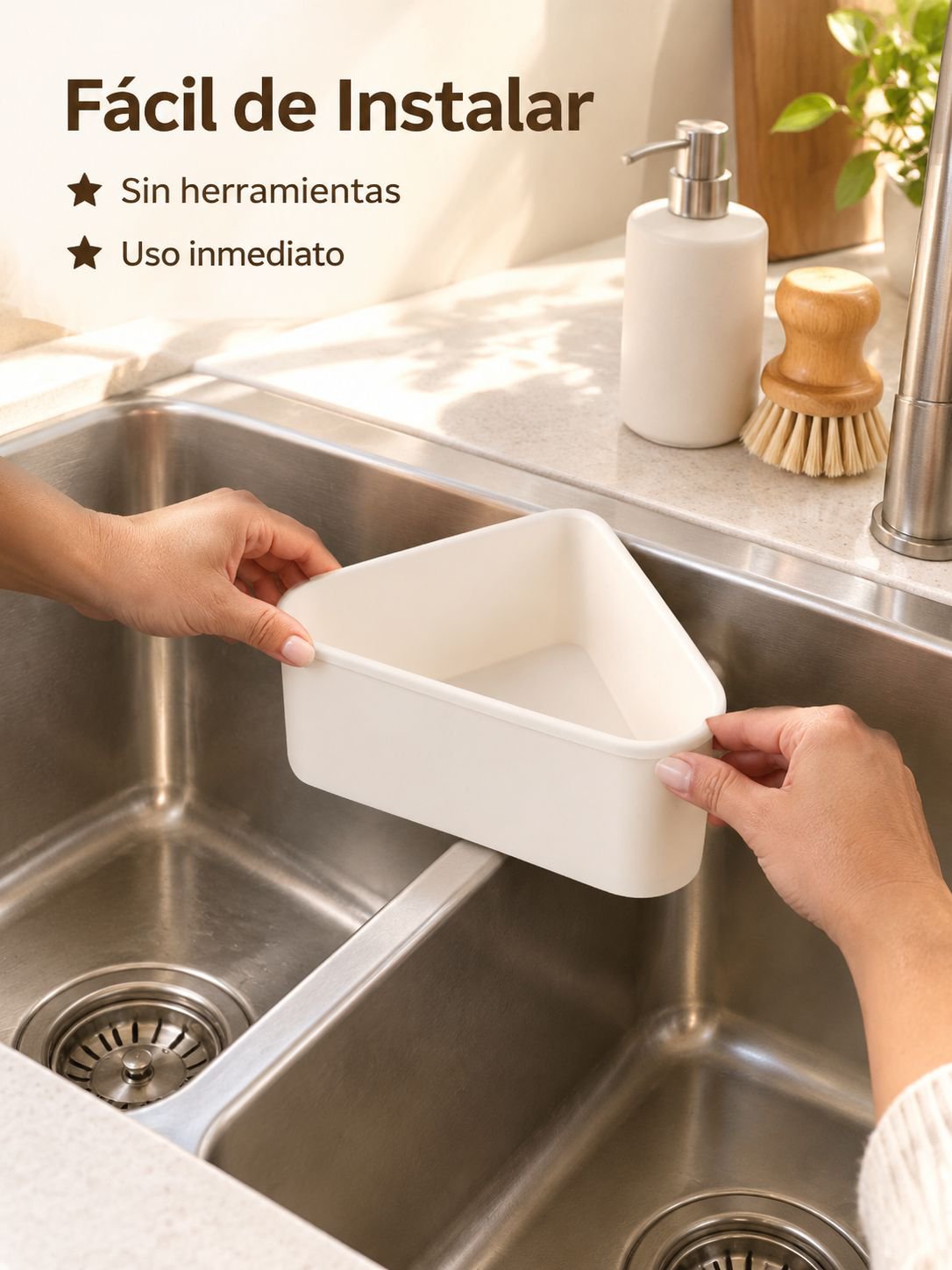 Canasta de drenaje colgable para fregadero de cocina