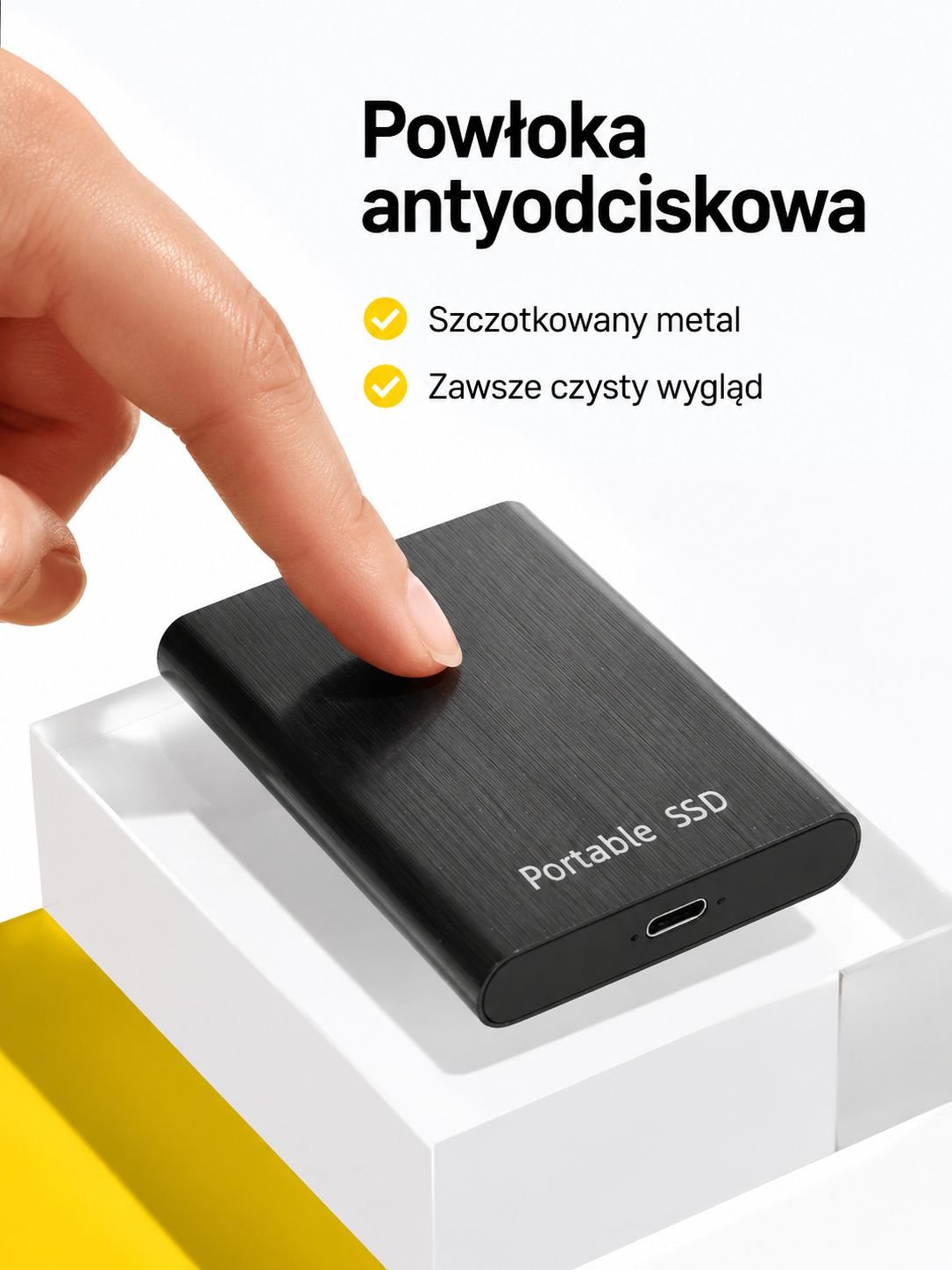 Wytrzymała obudowa metalowa dysku twardego