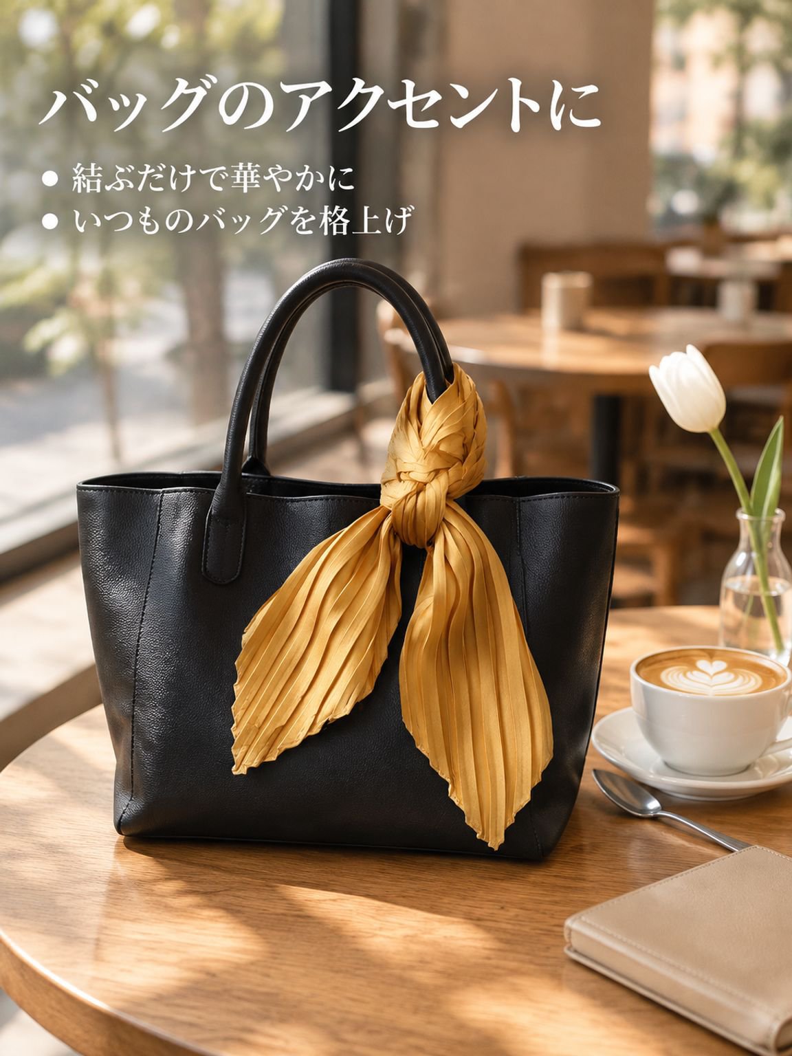 プリントシルクスクエアスカーフ