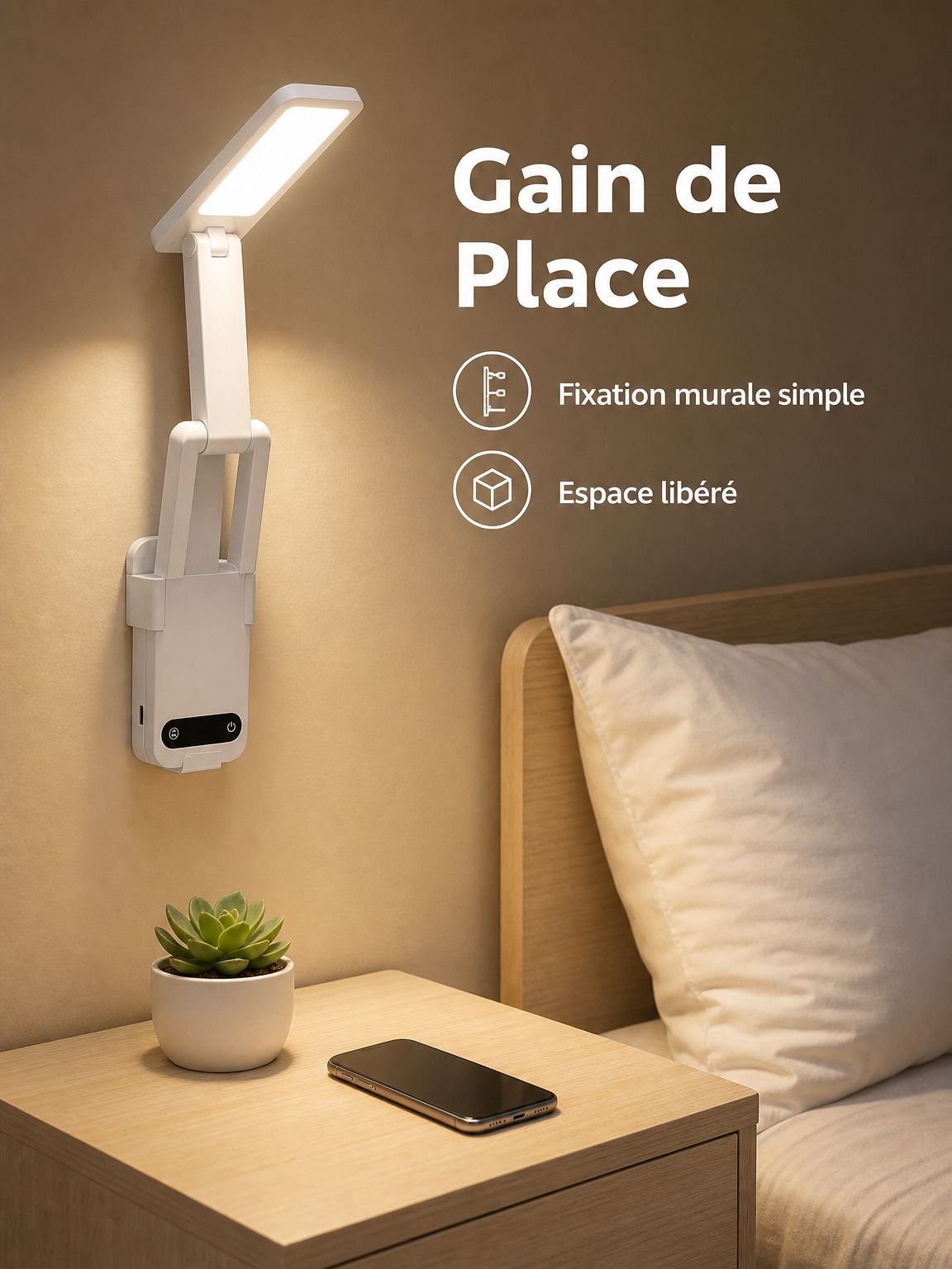 Lampe de bureau LED pour enfants avec protection des yeux