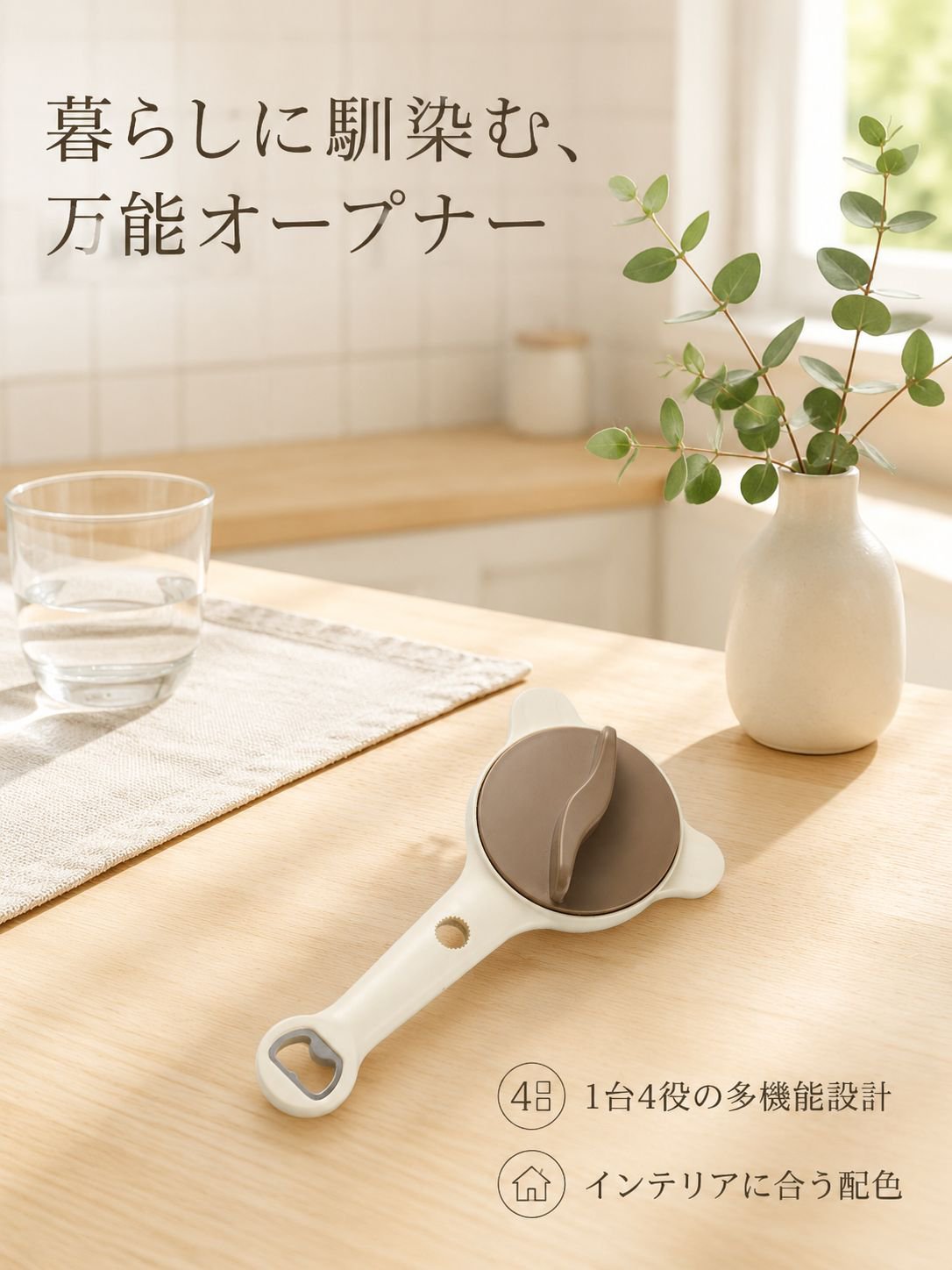 多機能調節式ボトルキャップ