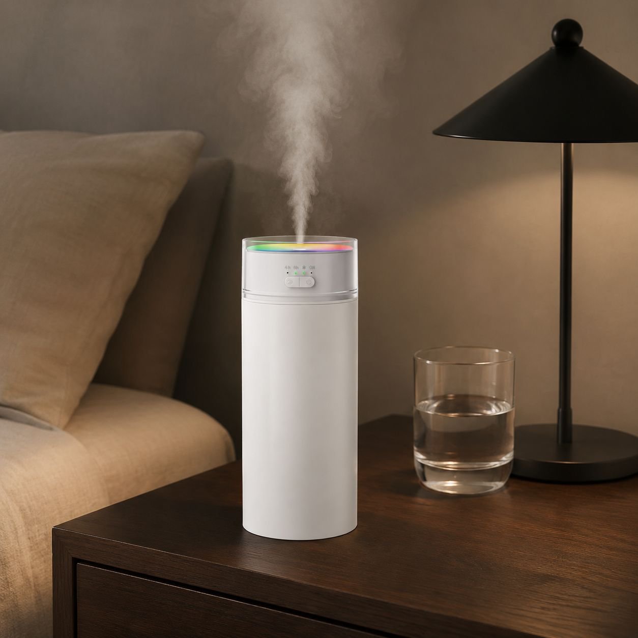 Aromaluftbefeuchter mit 500ml Tank, großem Akku und tragbarem Design