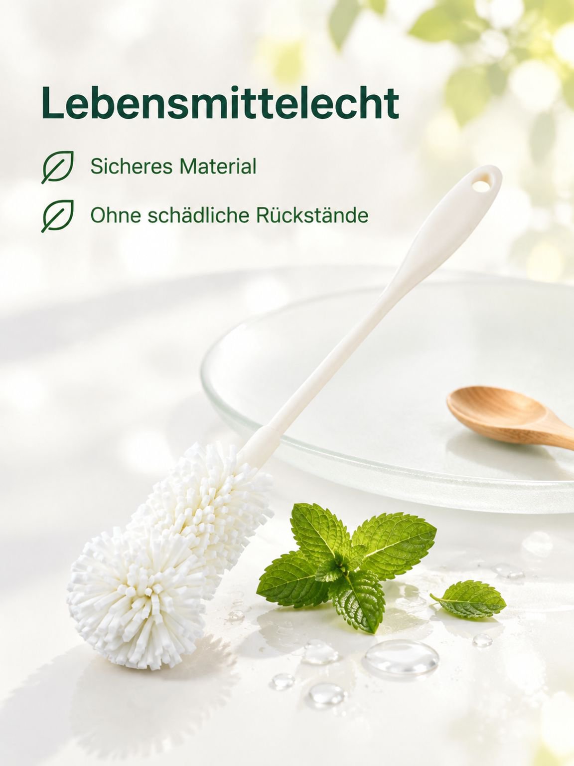 Reinigungsbürste für die gründliche Pflege von Mixerbehältern
