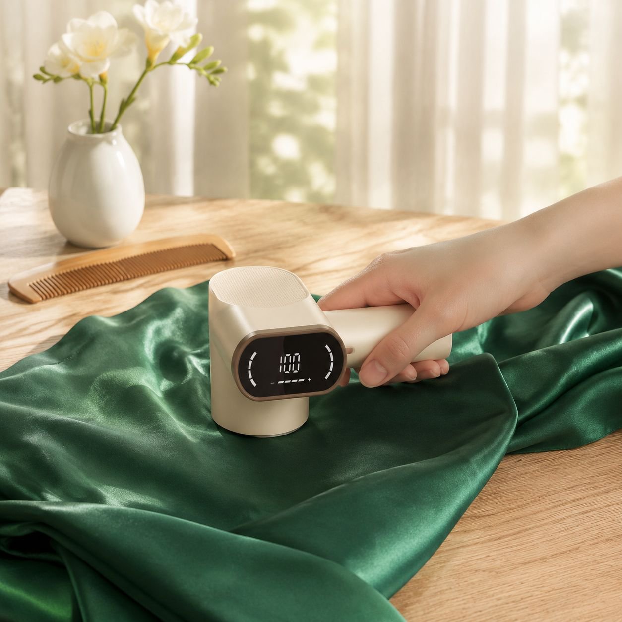 Easy-to-clean lint collector of fabric shaver