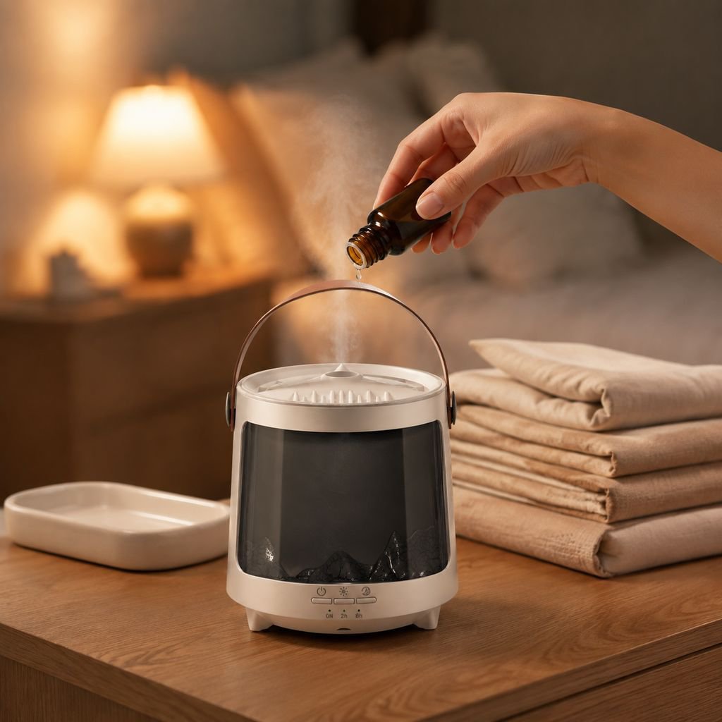 Aurora Air Jellyfish Aroma Diffuser with LED Lights