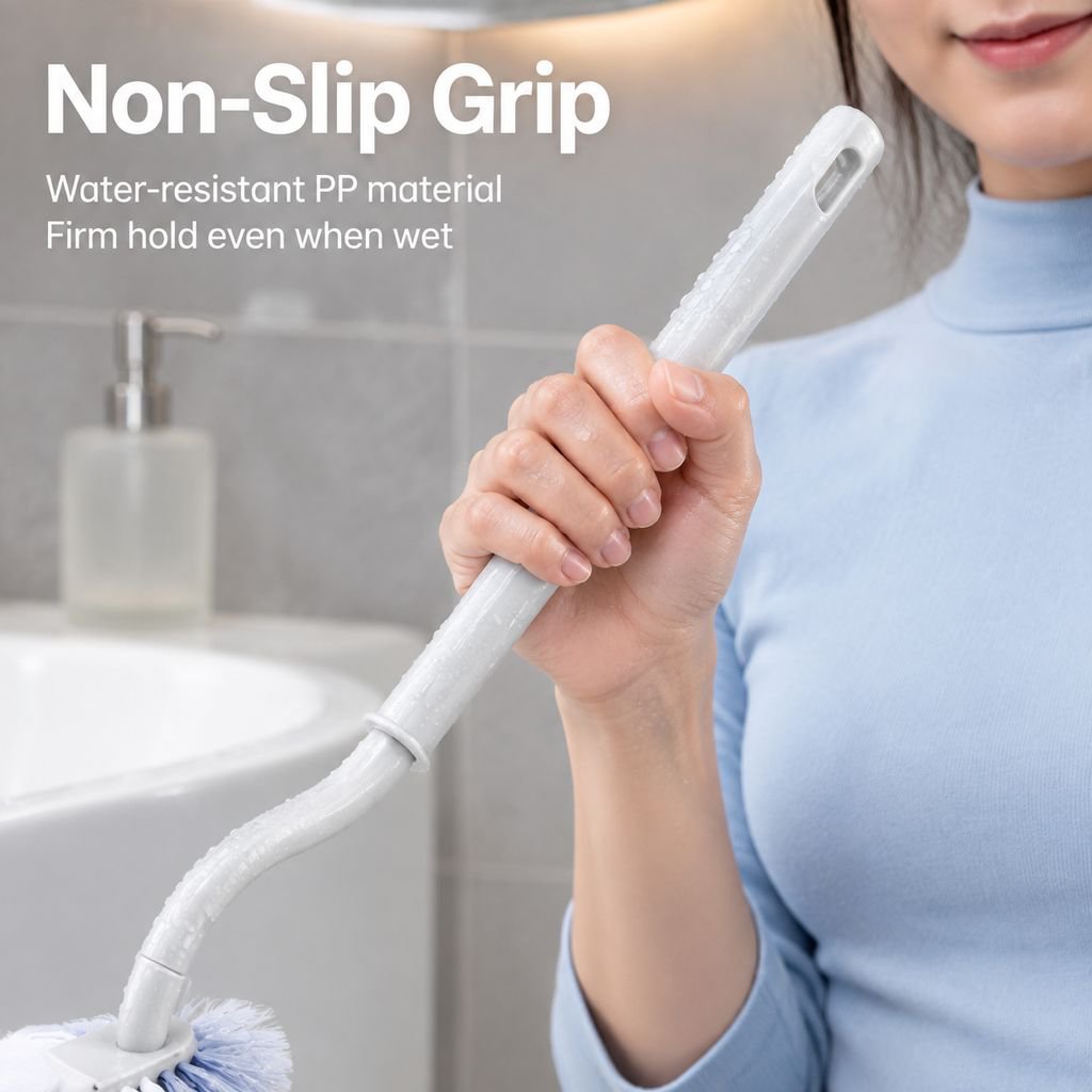 Wholesale Long Handle Small Head Toilet Brush Bathroom Toilet Cleaning Brush