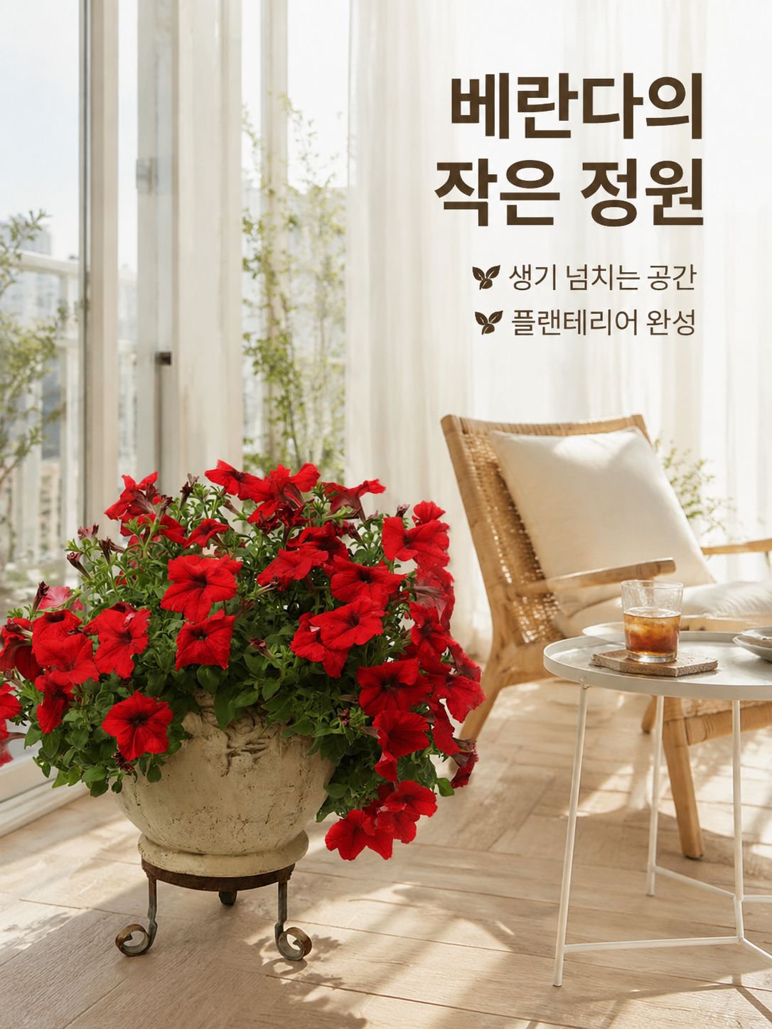 겹꽃 페튜니아