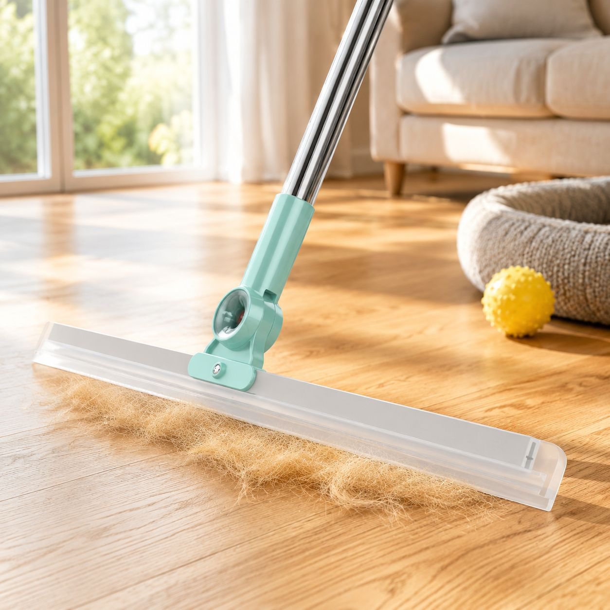 Silicone Bathroom Broom Water Scraper Cleaning Tool