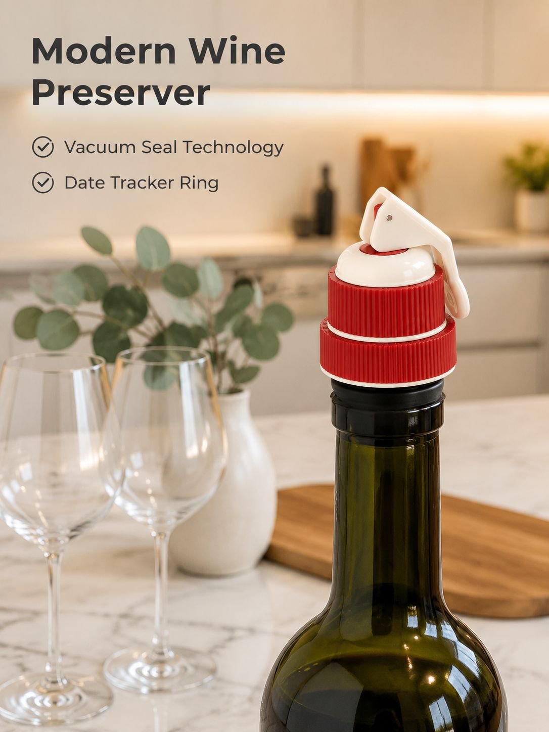 Red Wine Freshness Preserving Stopper