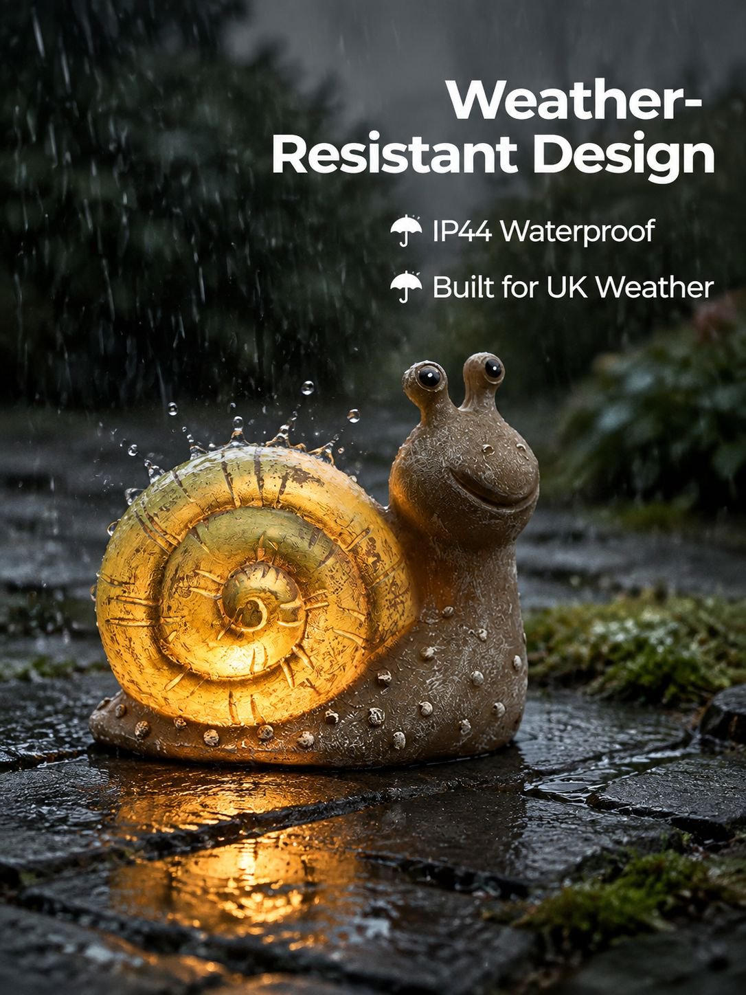 Resin Animal Shaped Solar Outdoor Decorative Light