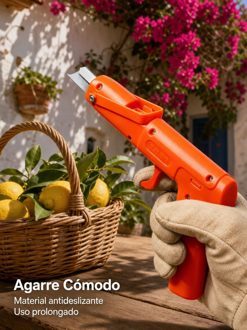 Tijeras de poda y recolección de alta eficiencia para jardinería, aptas para pimientos