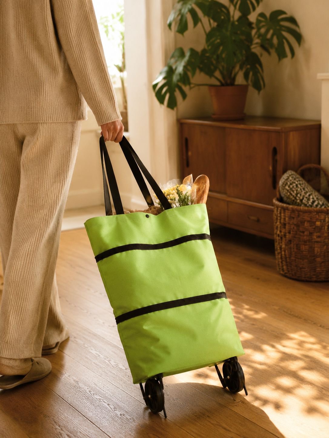【Nationally Recommended Eco-Friendly Product】Multi-Purpose Foldable Portable Cart