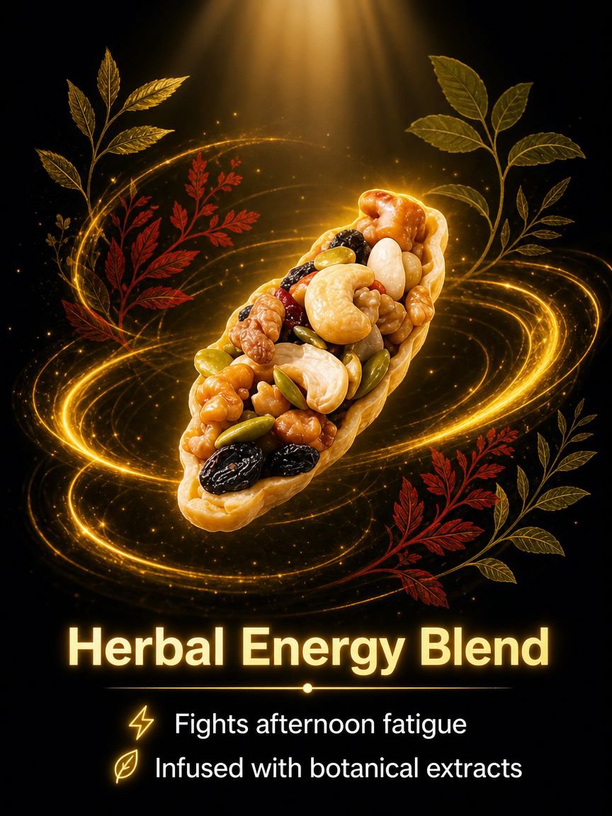 Superfood nut tart for health and vitality