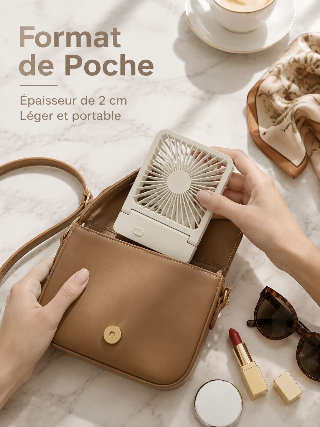 Mini ventilateur portable de bureau