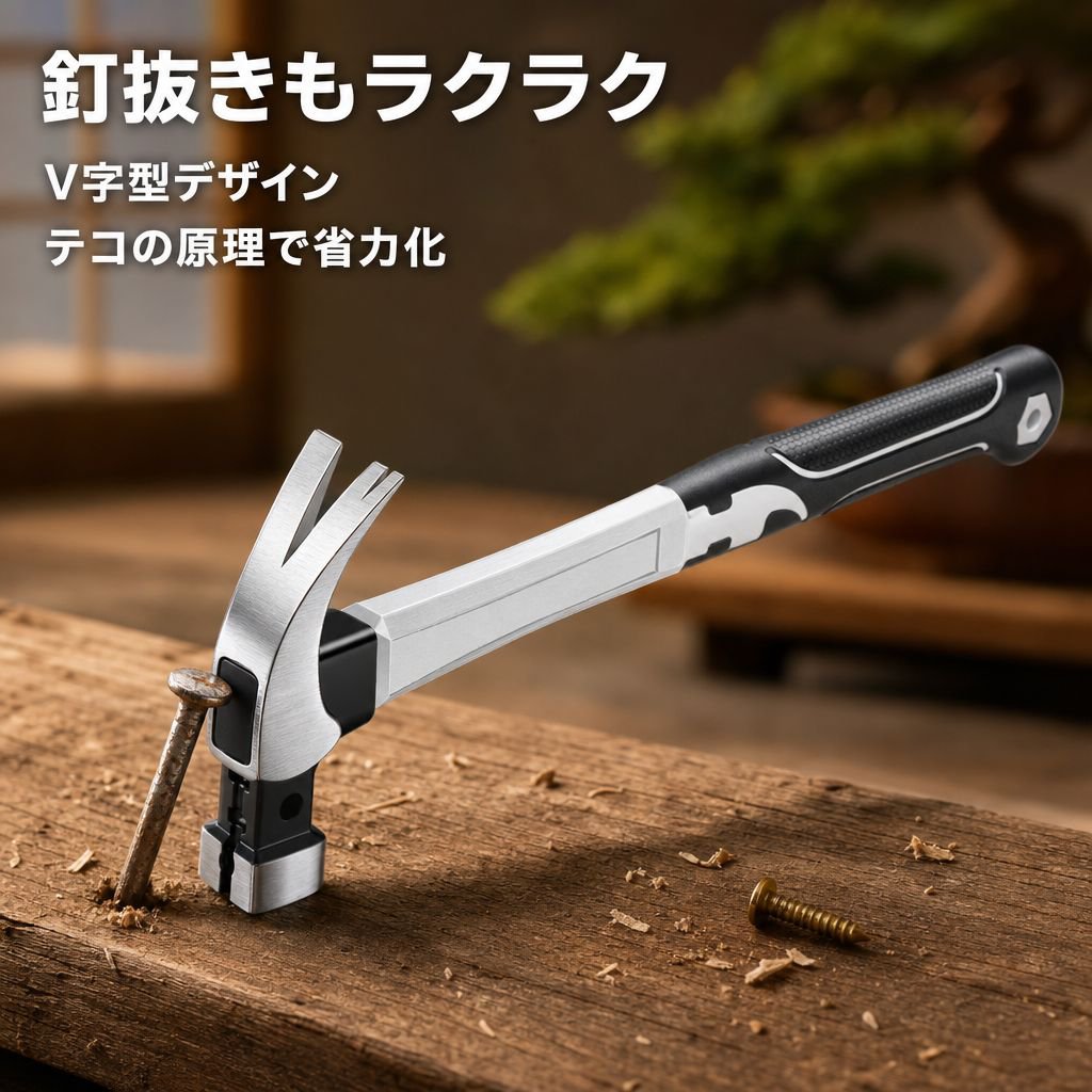 多用途鍛造ステンレスハンマー 家庭用木工鉄ハンマー