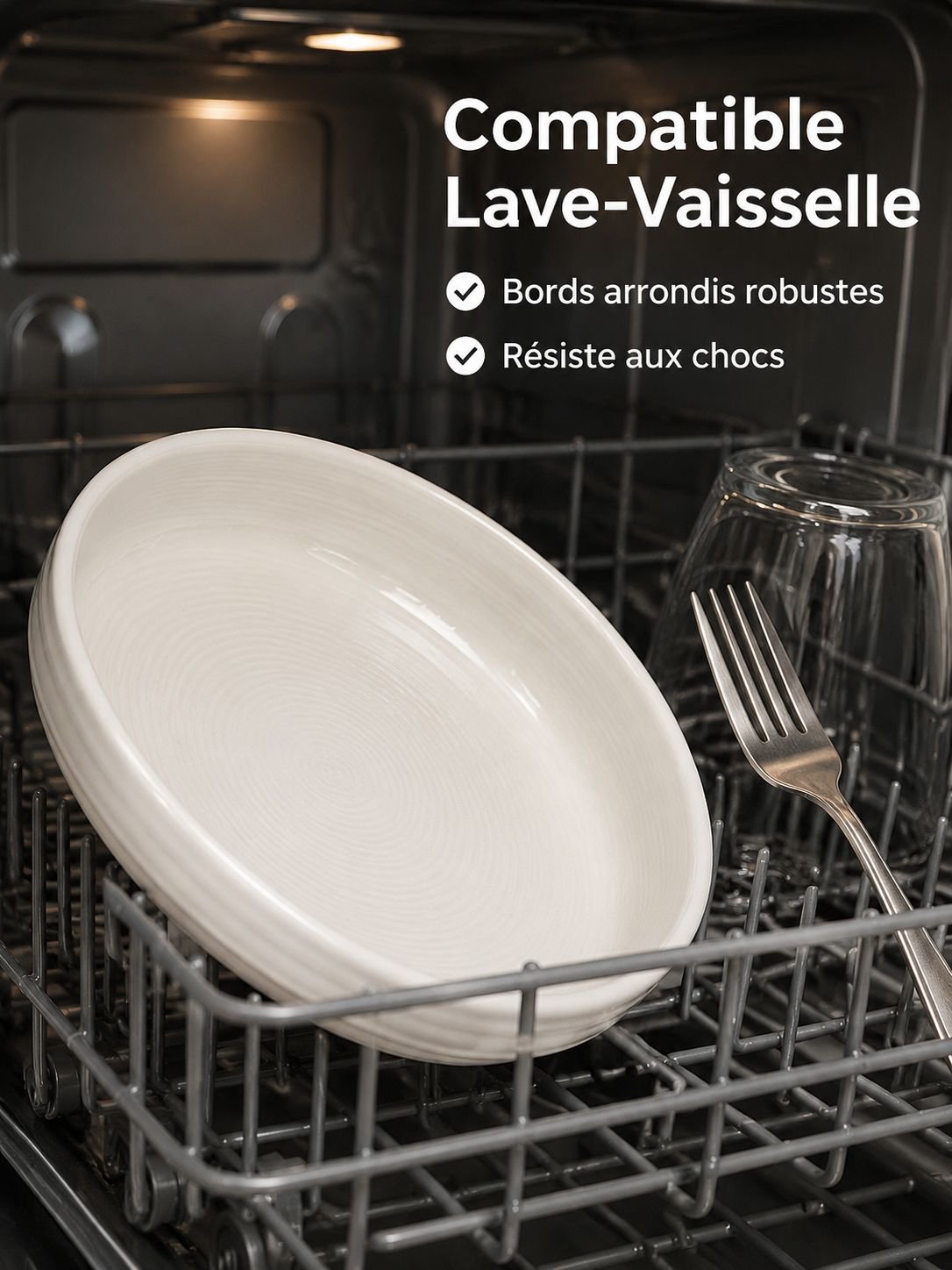 Style moderne et luxe avec cette assiette de dessert