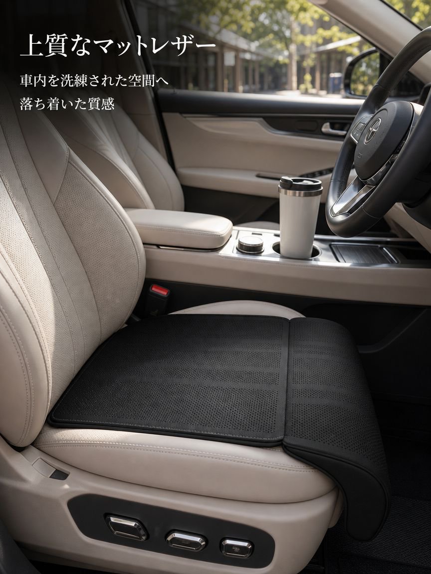 滑り止めカーシートクッション
