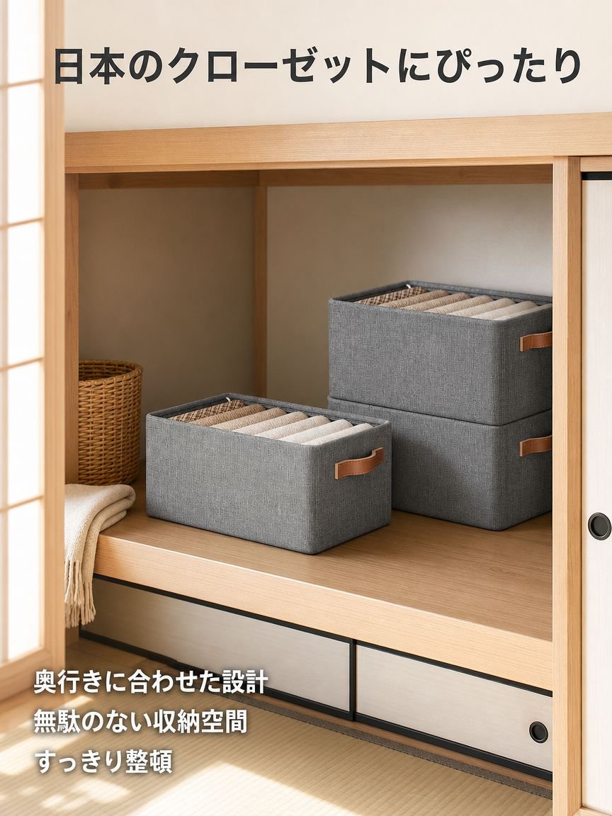 折りたたみ収納ボックス