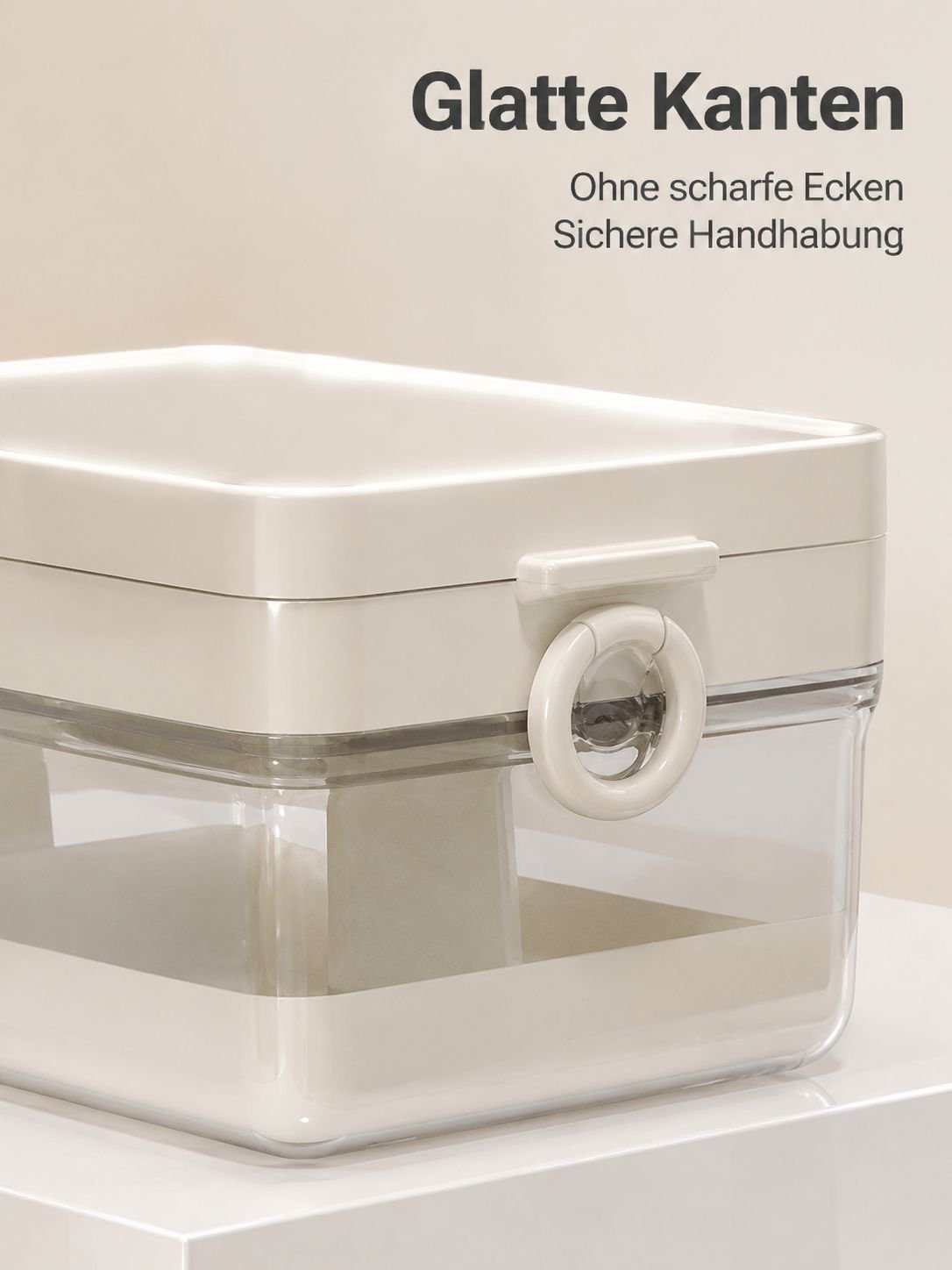 Zahnschienenbox mit einfachem Öffnungsmechanismus