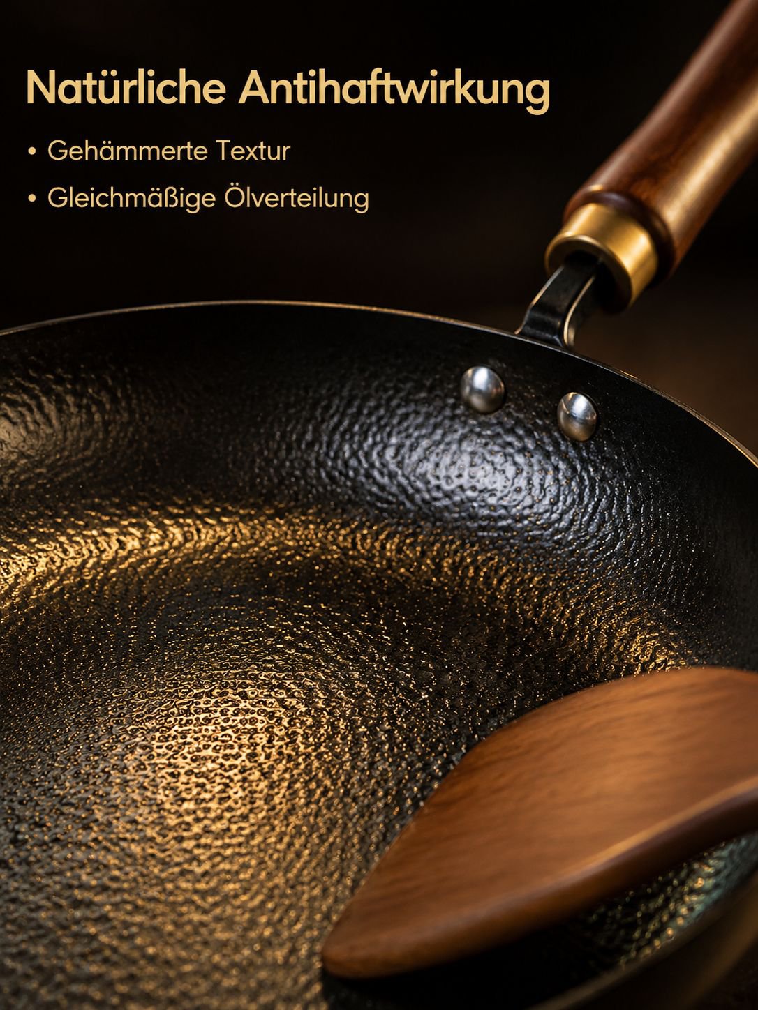 Gusseiserne Steakpfanne für natürliche Zubereitung
