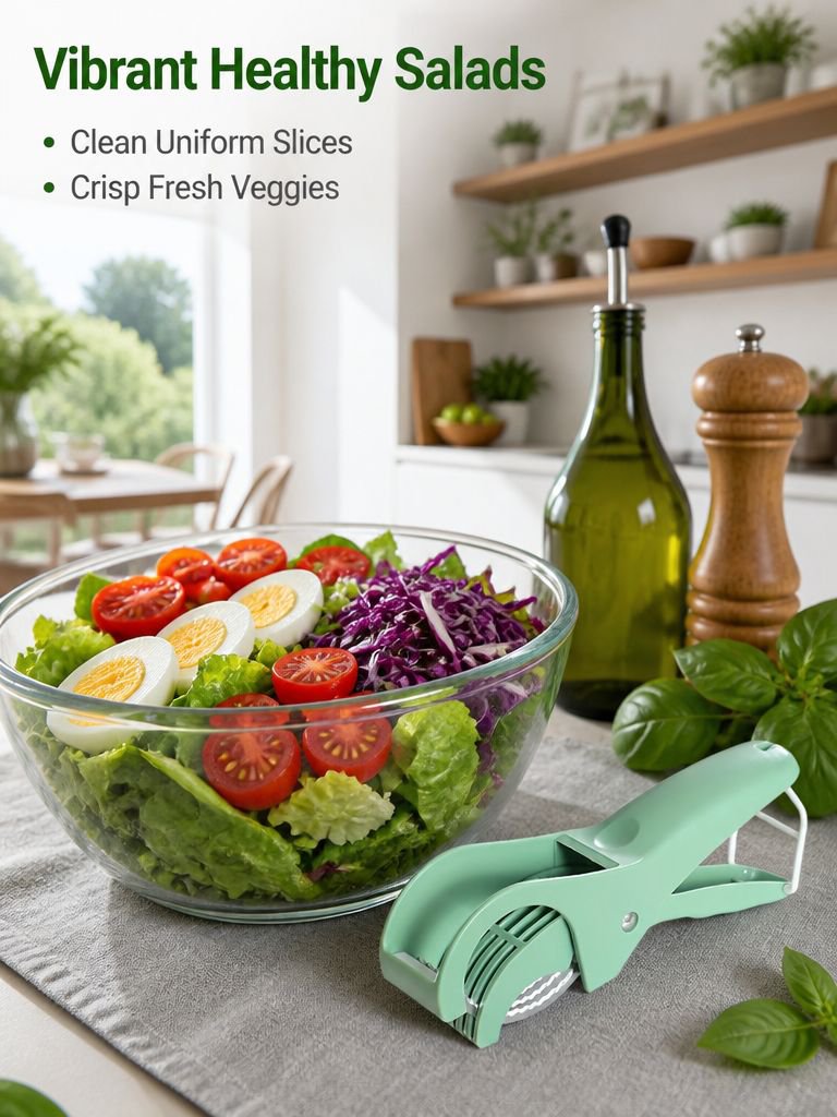 Vegetable slicer designed for convenient meal preparation