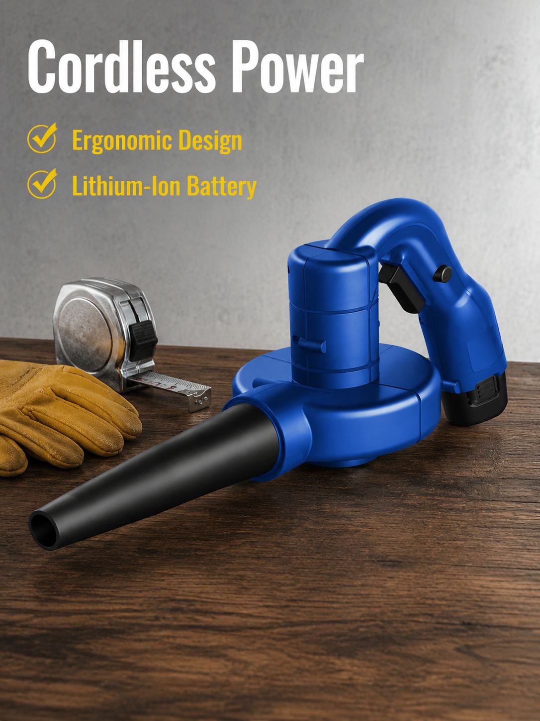 Wireless Rechargeable Dust Collector Lithium Electric Blower