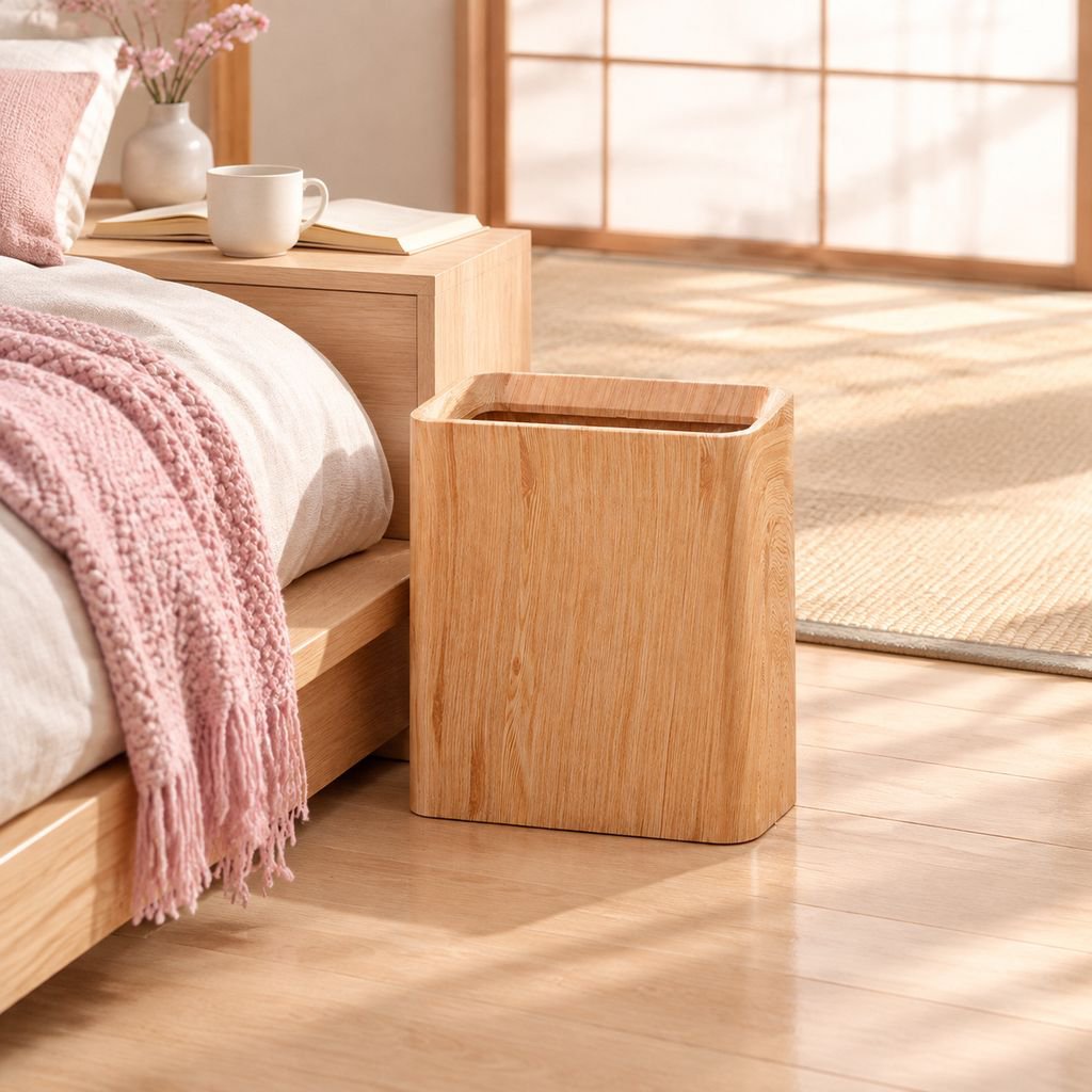 オフィス用として使用できる2段ゴミ箱