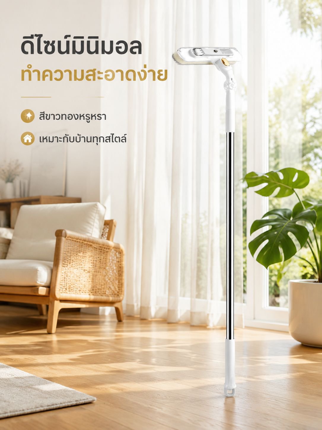 แปรงทำความสะอาดมุ้งลวดแบบหมุนได้