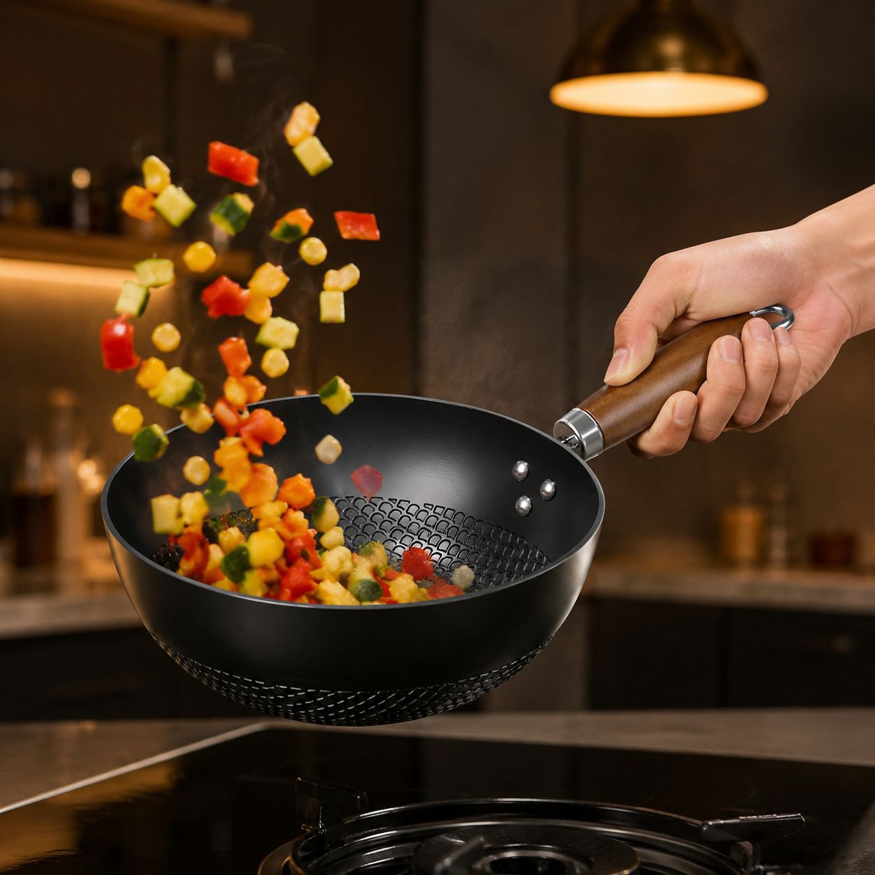 Household Mini Iron Supplement Flat Bottom Frying Pan