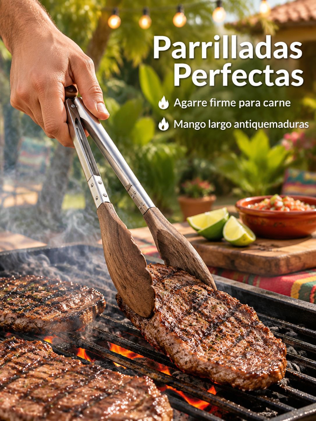 Pinzas de madera para alimentos