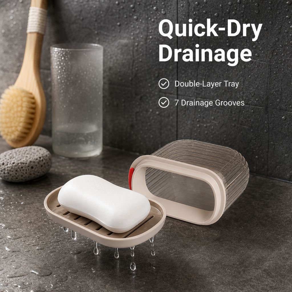 Portable Travel Soap Case