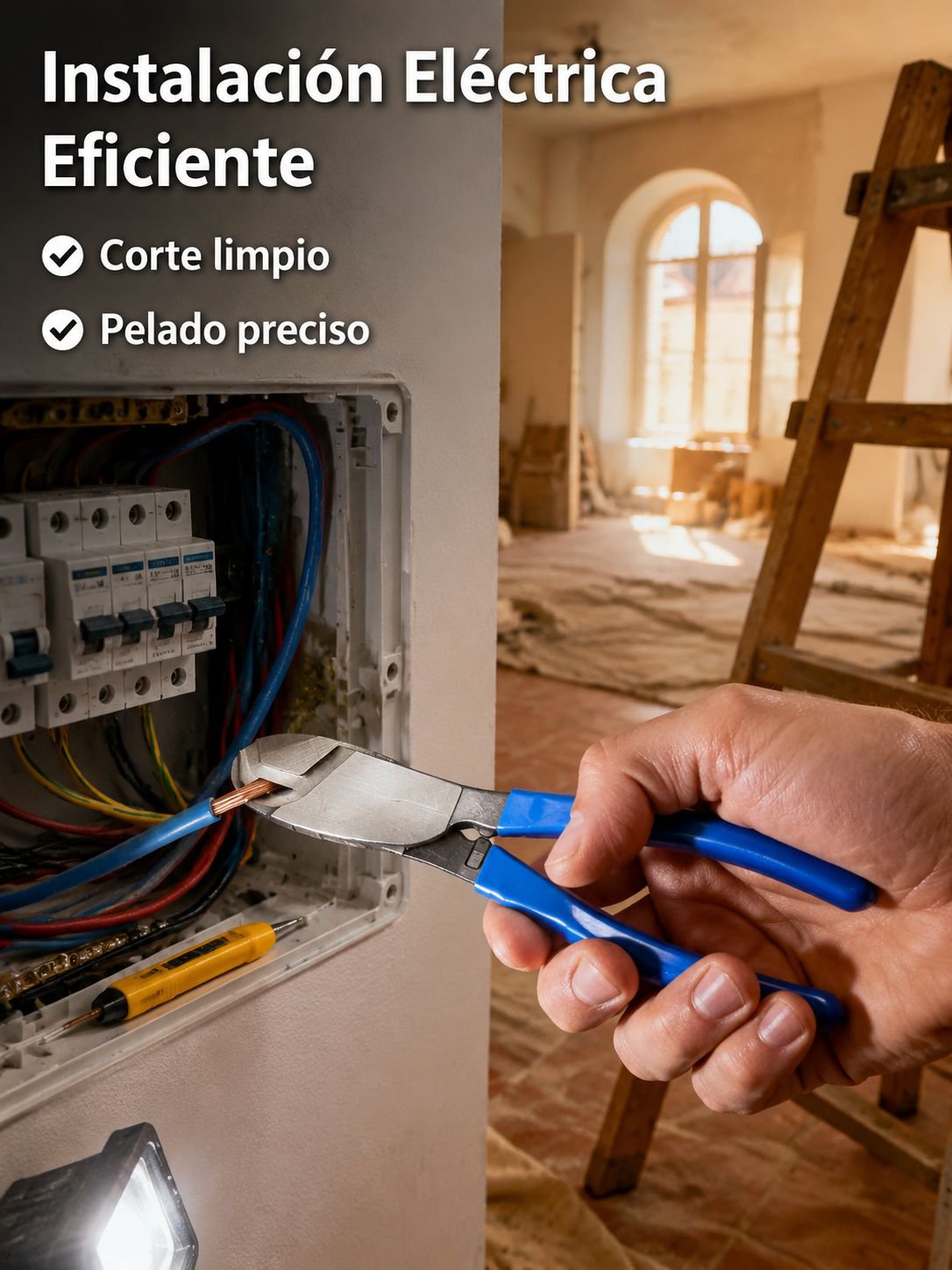Pelacables y cortador multifuncional