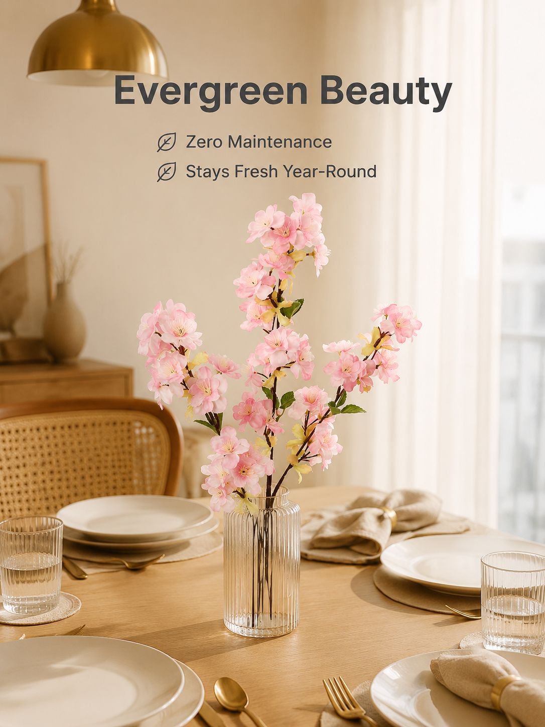 Artificial Flower Decorative Arrangement