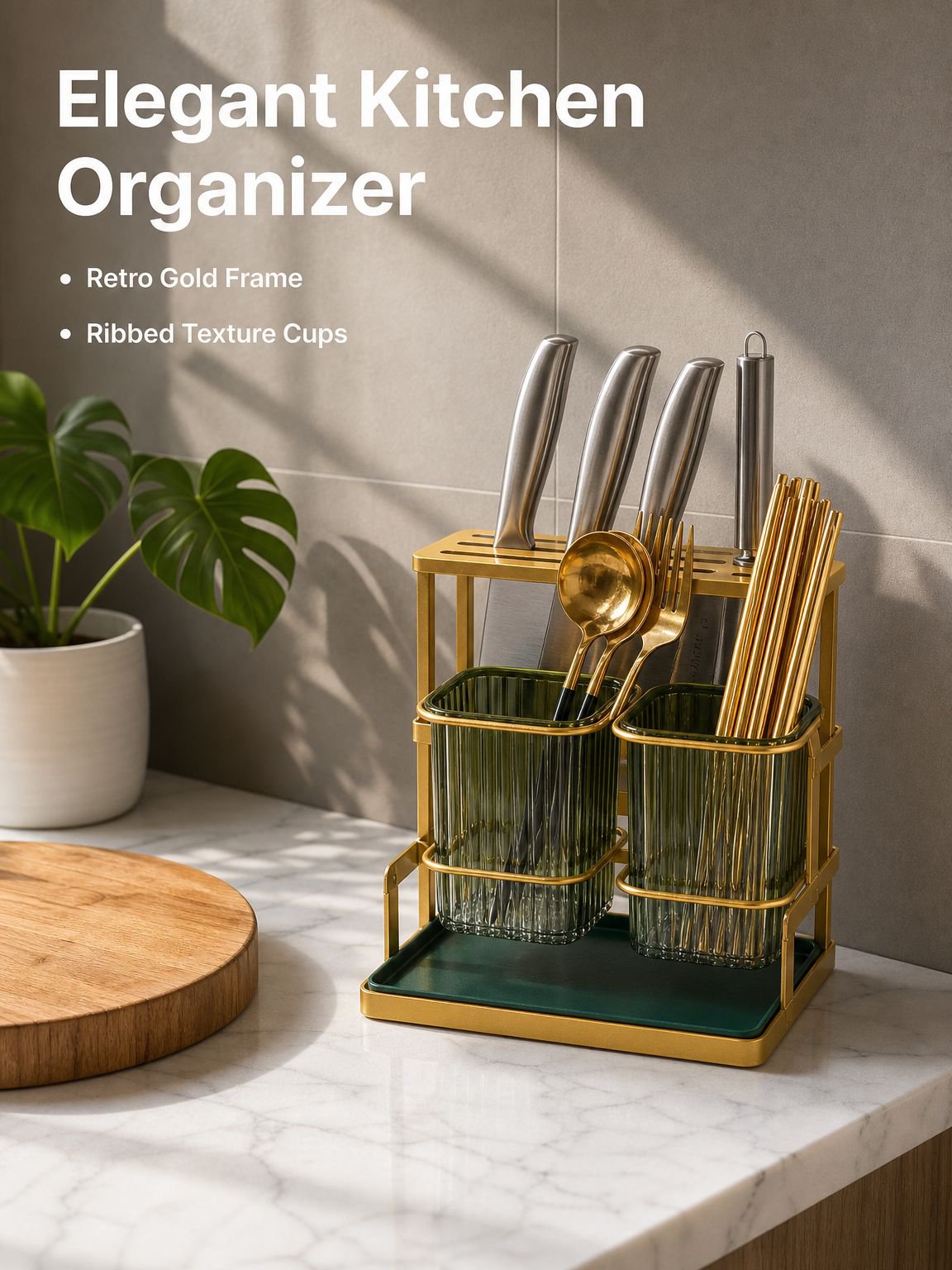 Light Luxury Multi-functional All-in-One Organizer