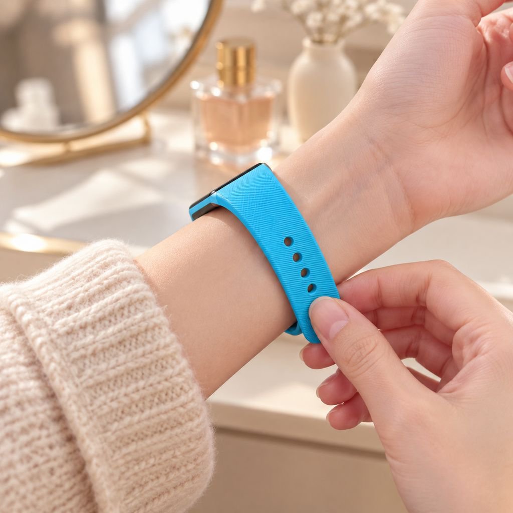 Smartwatch with built-in pedometer and step counter