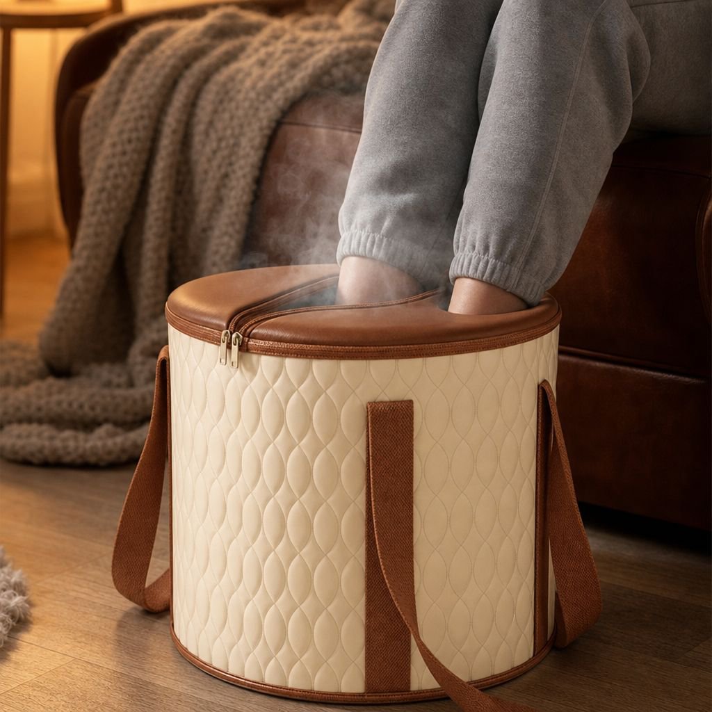 Durable foot bath magic basin for deep soaking