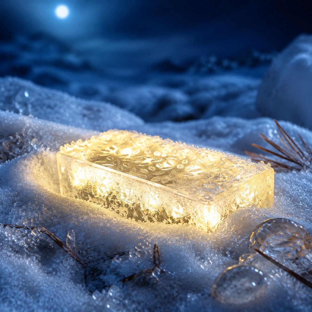Solar-powered waterproof lamp for outdoor use
