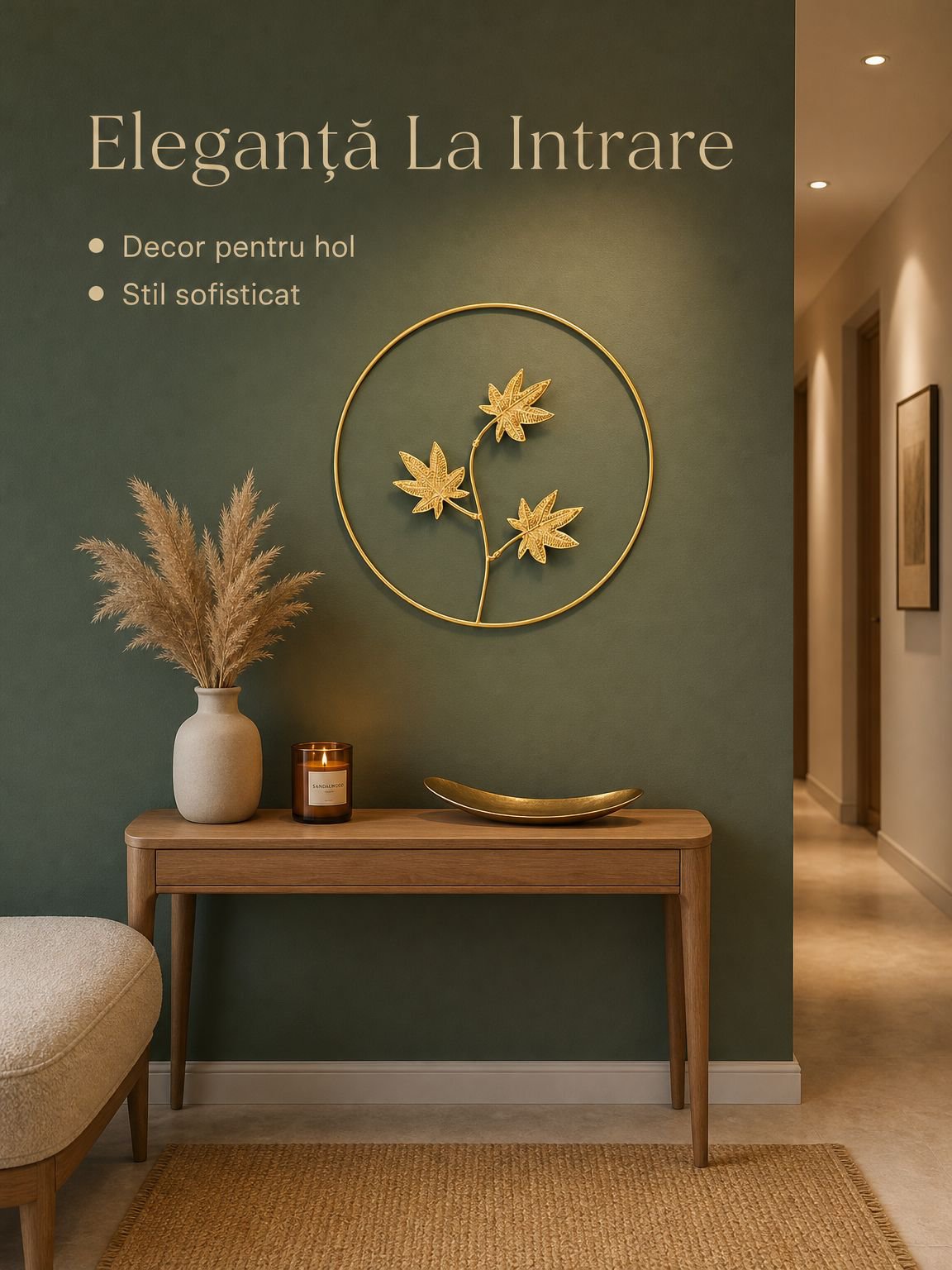 Decor de perete din fier forjat