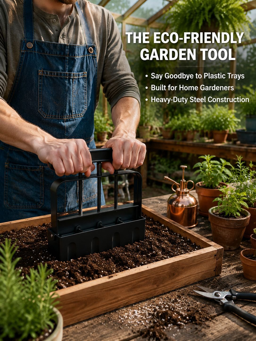 Handheld Soil Compression Seeder