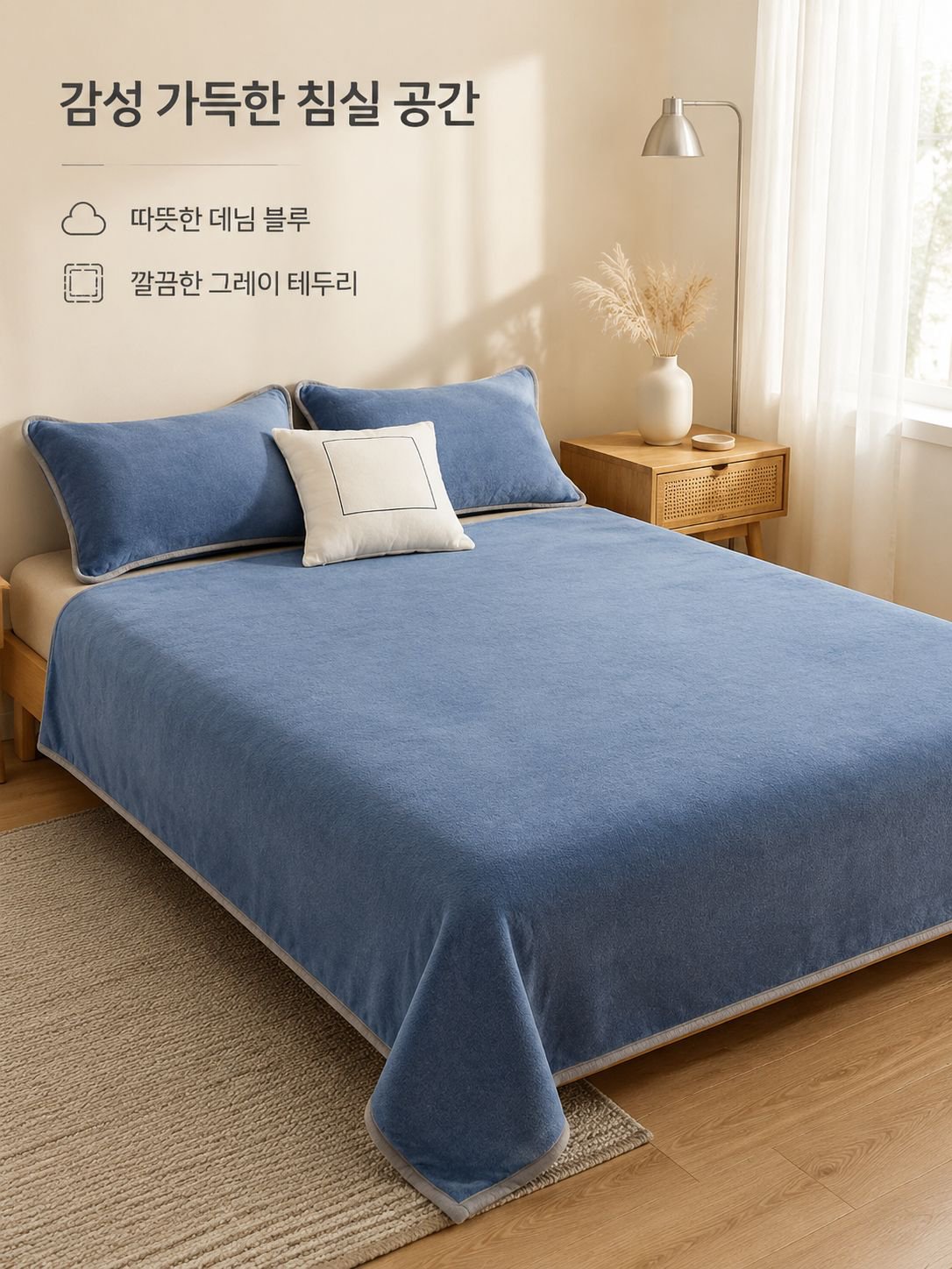 두꺼운 보온 플리스 침대시트