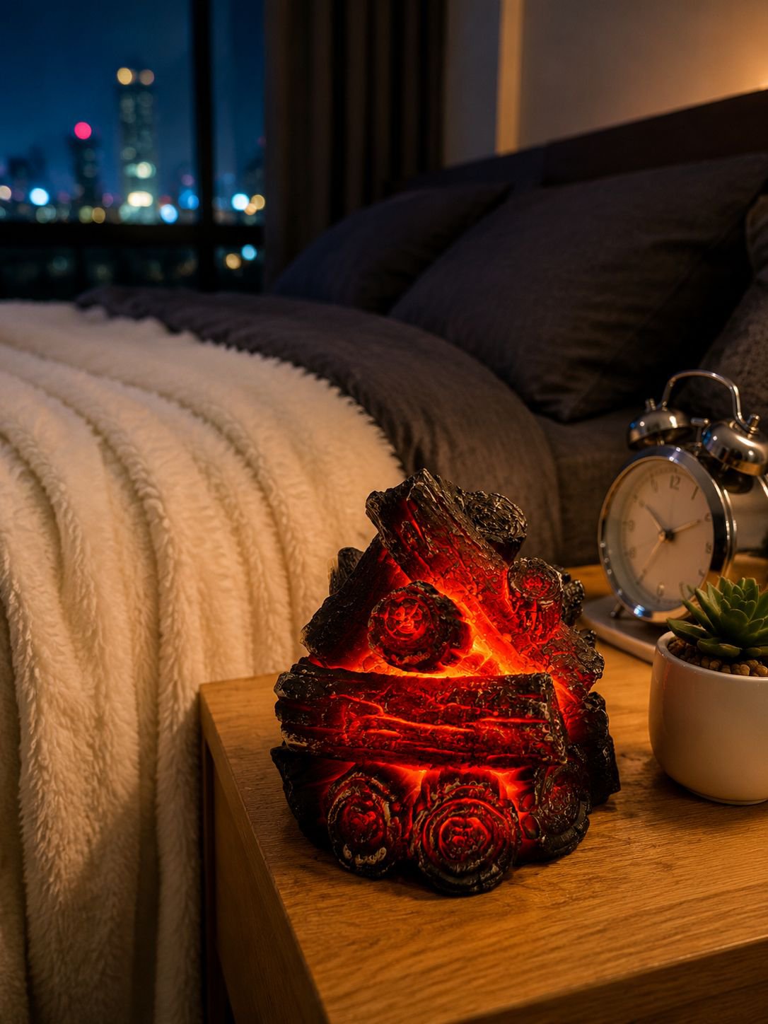 LED Flame Atmosphere Light