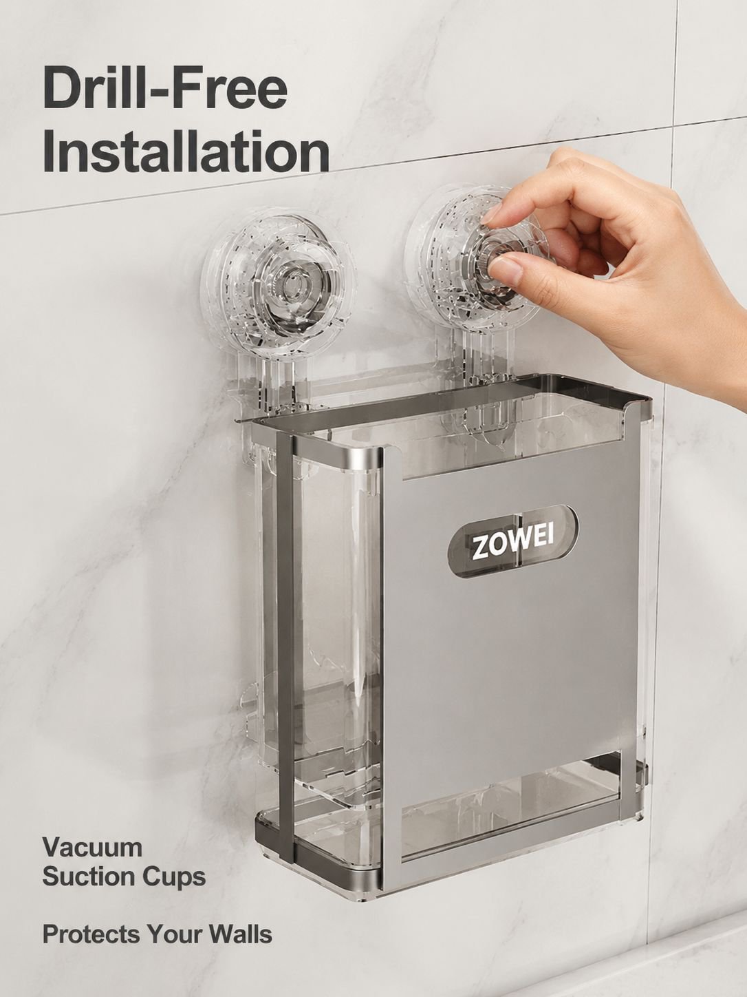 Wall-mounted chopstick holder