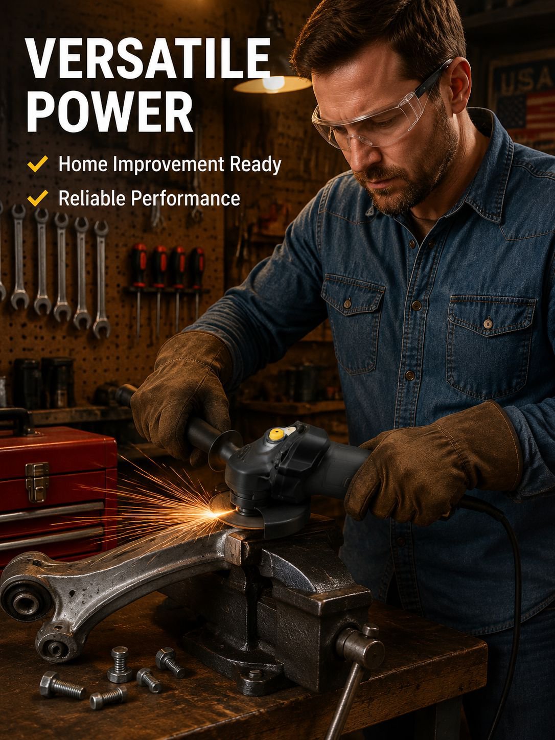 Multifunctional Electric Angle Grinder