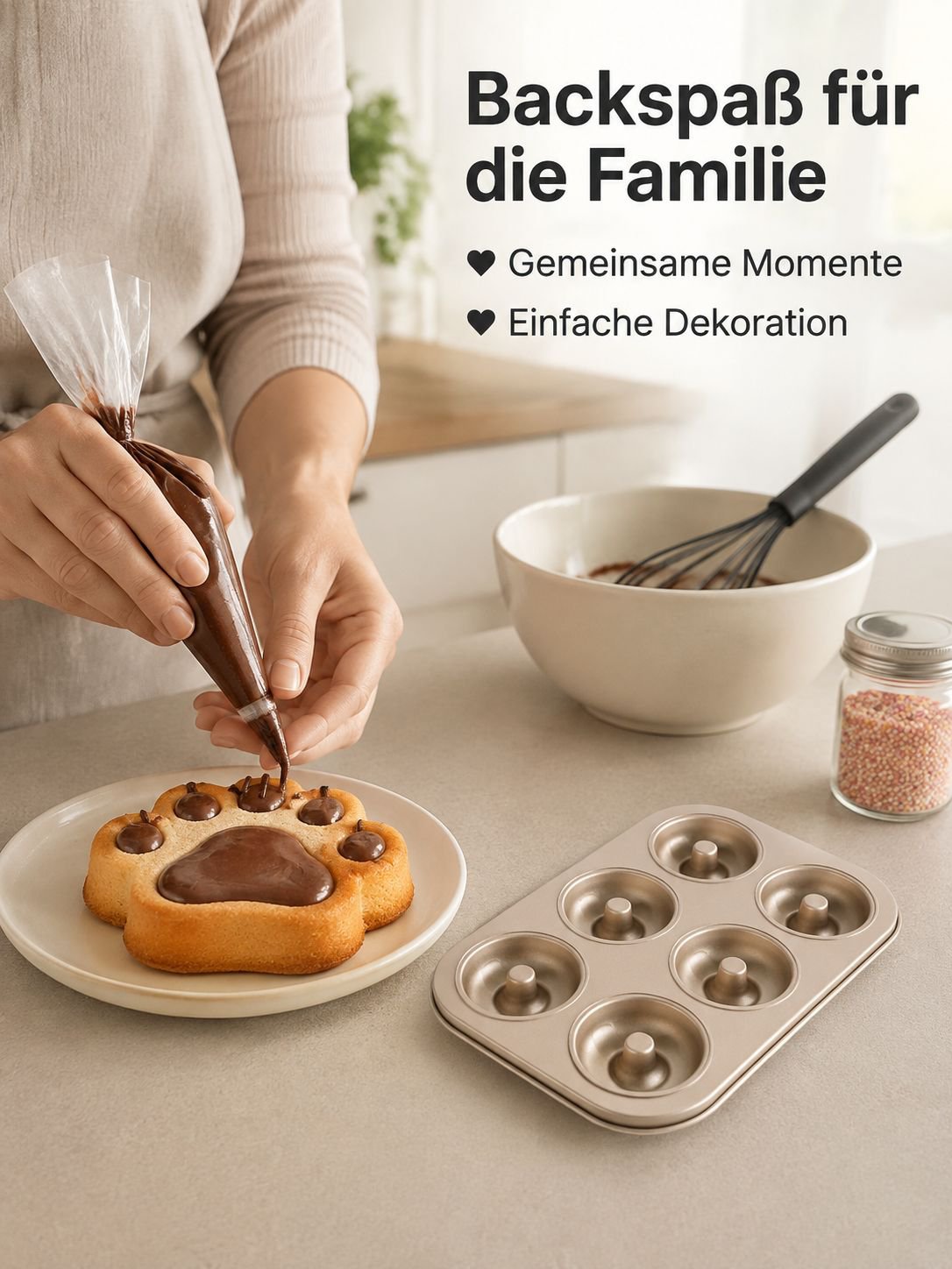 Backzubehör Donutform für kreative Rezepte