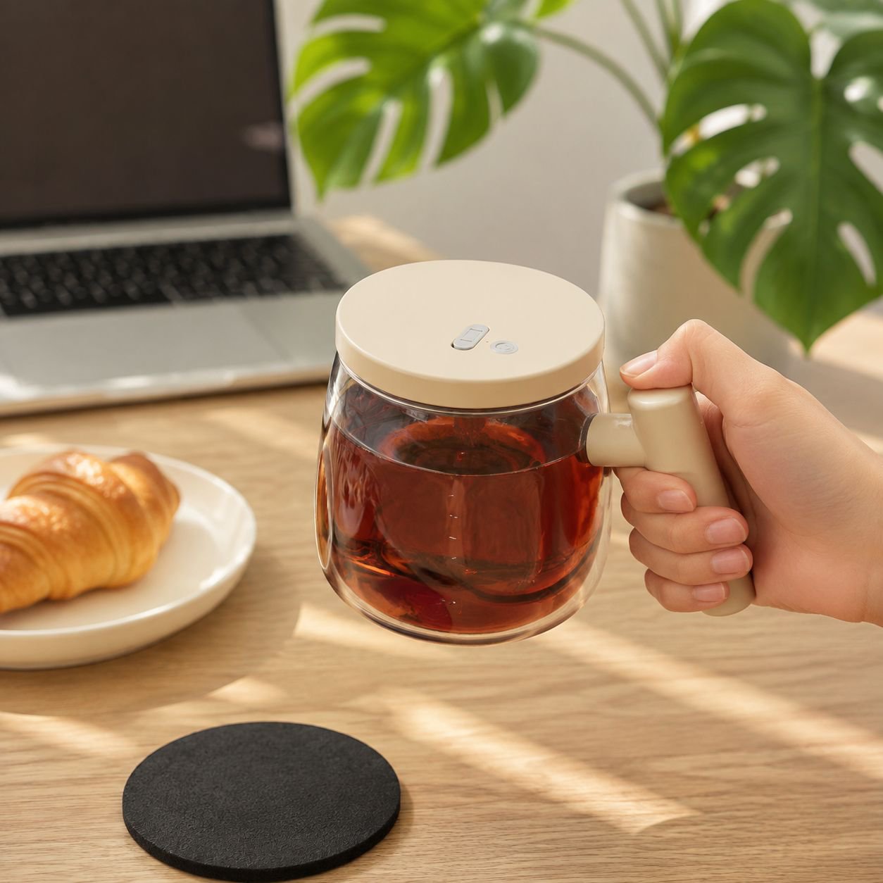Milk powder Electric Mixer Stirring cup Charging Milk Tea Precision Measuring Cups Smoothie Silent r