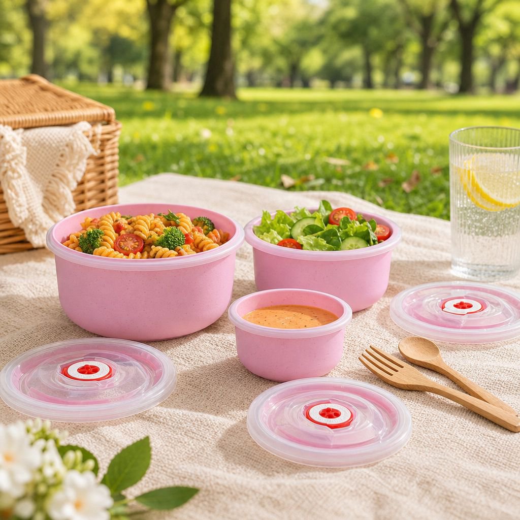 Bol hermétique réutilisable pour conserver les aliments