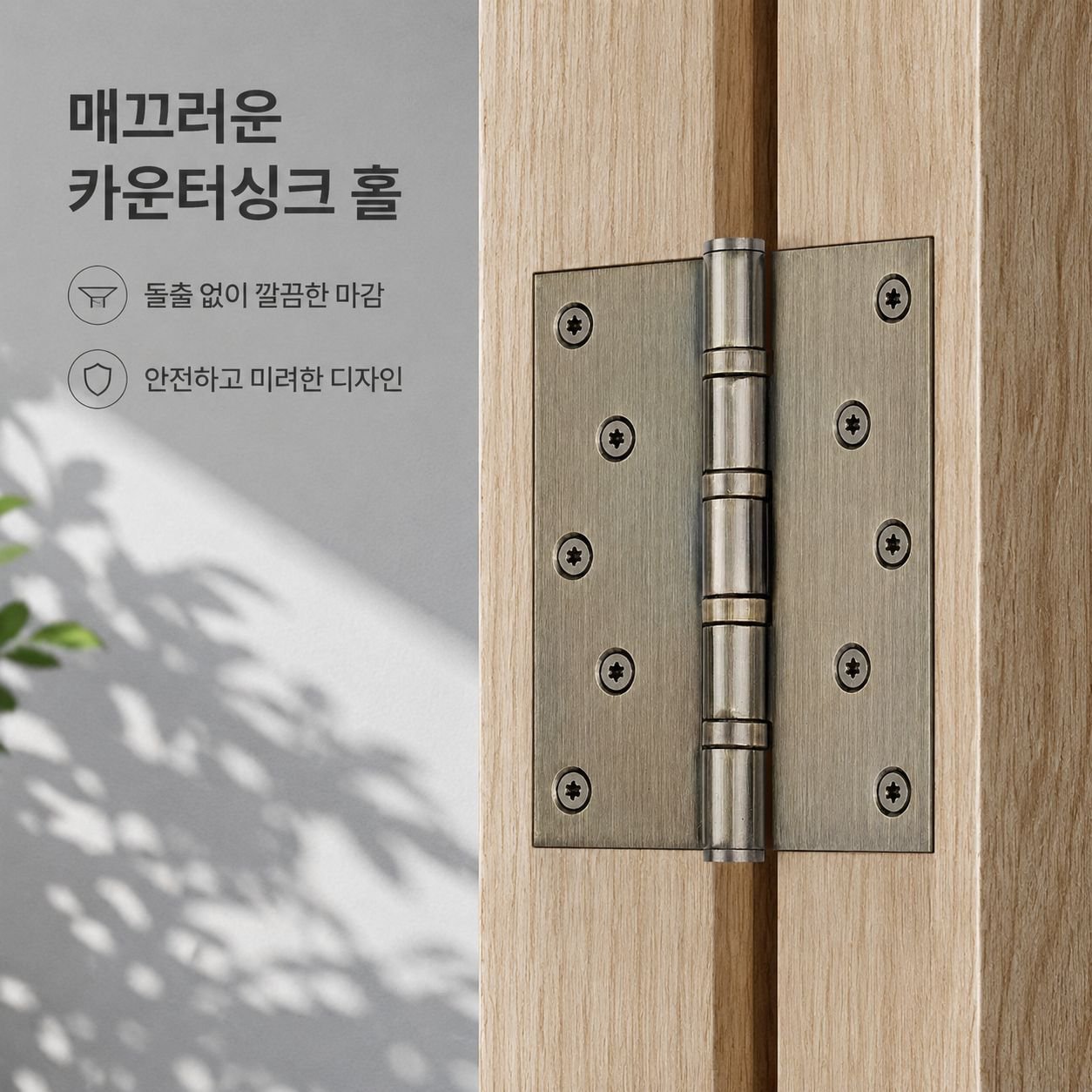 스테인리스 도금 두꺼운 경첩